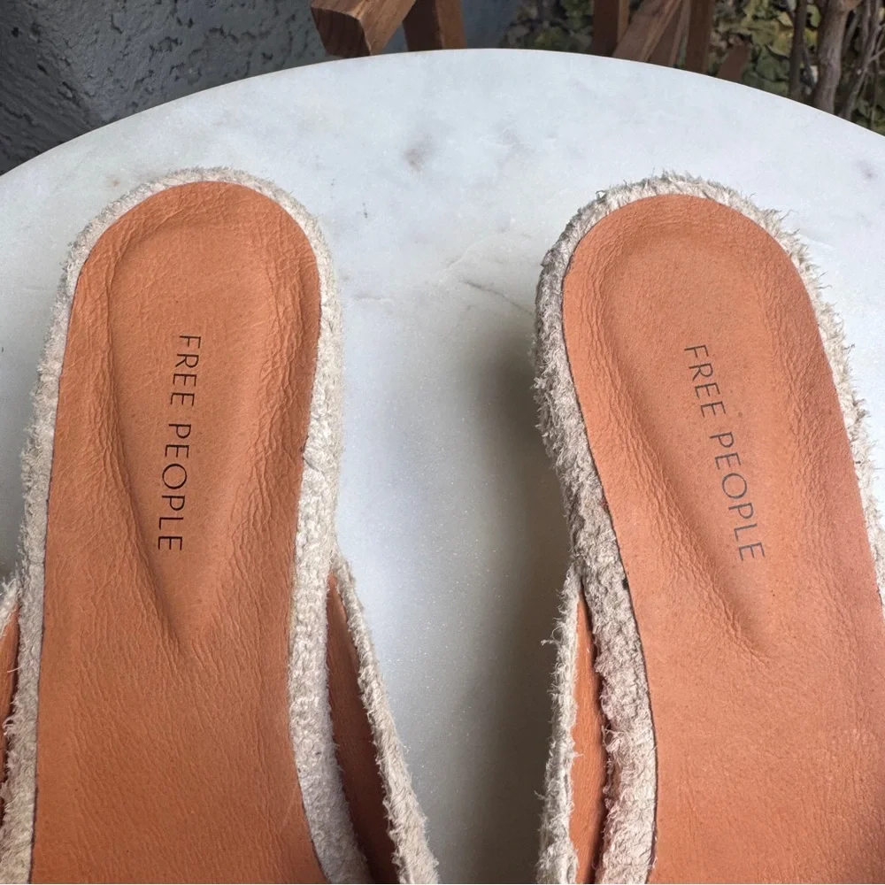 Free People Avenue Kitten Heel Suede Mule
